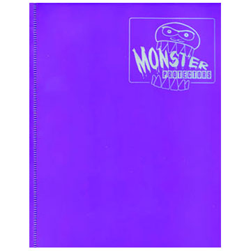 Monster Protectors: 4 Pocket Binder: Matte Purple 