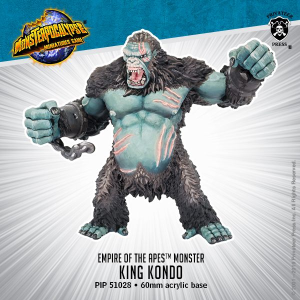Monsterpocalpyse Empires Of The Apes: King Kondo  