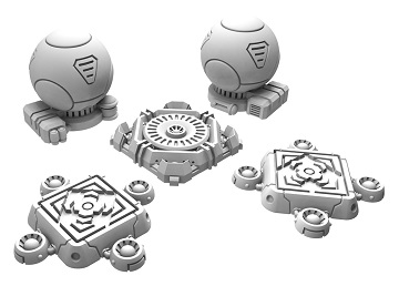 Monsterpocalypse: Buildings: City Assets 3 
