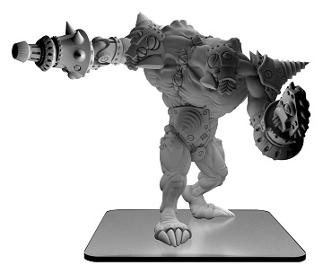 Monsterpocalypse: Destroyers: Blastikutter Subterran Monster 