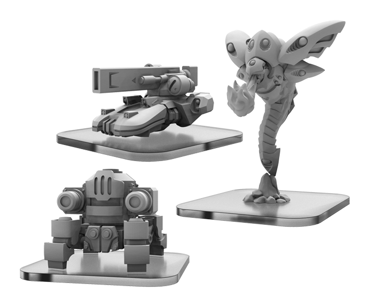 Monsterpocalypse: Destroyers: Planet Eaters: U-TANK/WW-82/SCORCHER 