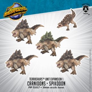 Monsterpocalypse: Terrasaurs: Carnidon & Spikodon 