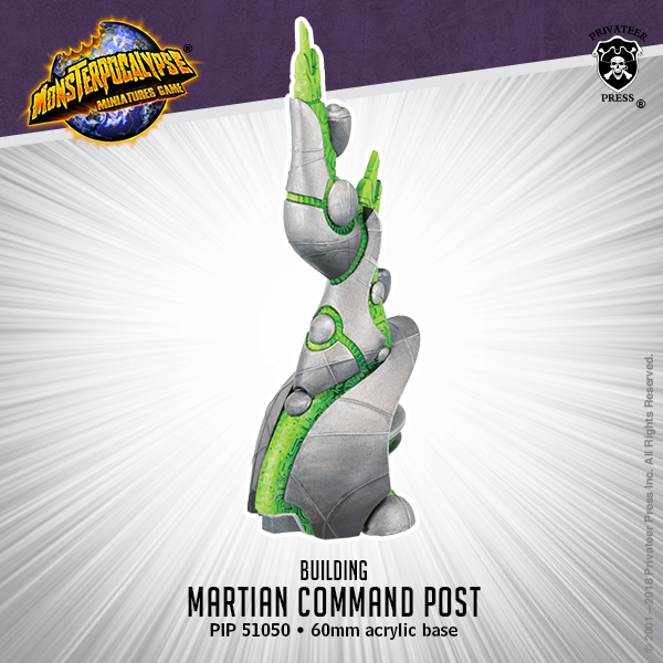 Monsterpocalypse: Building: Martian Command Post 