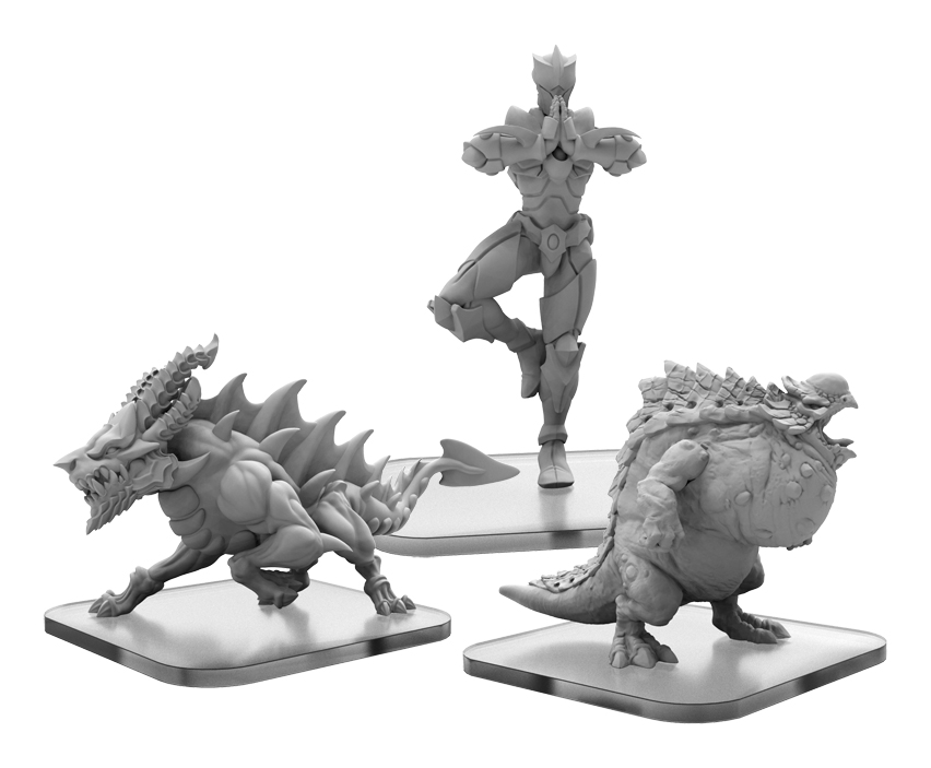 Monsterpocalypse: Protectors: S-Type Shinobi/ Bellower/ Courser 