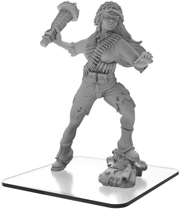 Monsterpocalypse: Protectors: Green Fury: Sergeant Titanica 