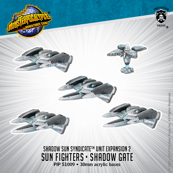 Monsterpocalypse: Shadow Sun Syndicate: Sun Fighter and Shadow Gate 