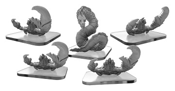 Monsterpocalypse: Tritons: Steel Shell Crabs/ Psi-Eels 