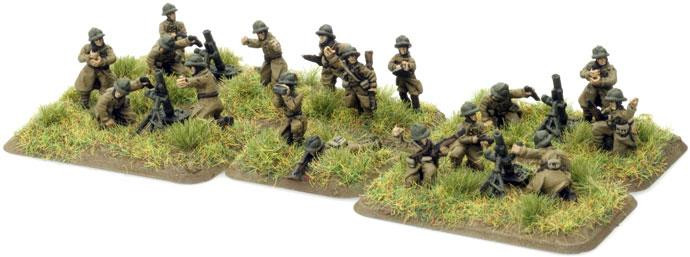 Flames of War: French: Mortar Platoon 