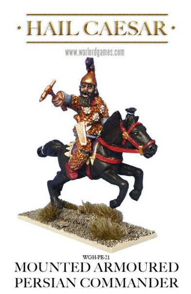 Hail Caesar: Greeks: Mounted Armoured Persian Commander 