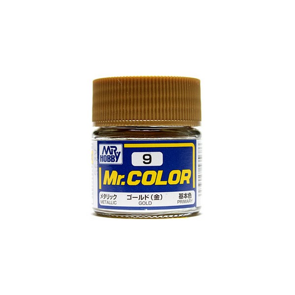 Mr. Color: C009 Metallic Gloss Gold (10ml Bottle) 