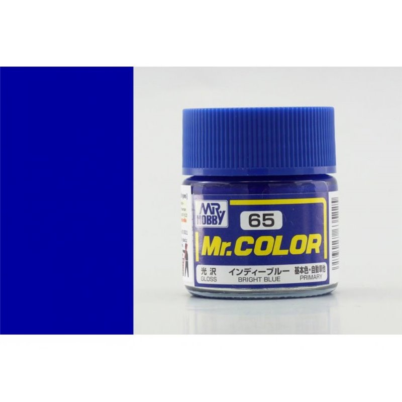 Mr. Color: C065 Gloss Bright Blue (10ml Bottle) 