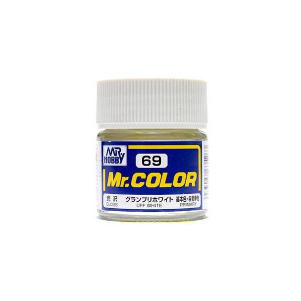 Mr. Color: C069 Gloss Off White (10ml Bottle) 