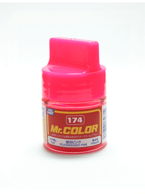 Mr. Color: C174 Semi Gloss Fluorescent Pink (10ml Bottle) 