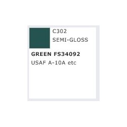 Mr. Color: C302 Semi Gloss Green FS34092 (10ml Bottle) 
