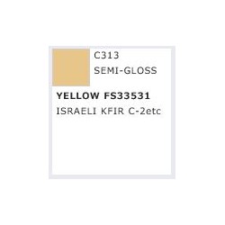 Mr. Color: C313 Semi Gloss Yellow FS33531 (10ml Bottle) 
