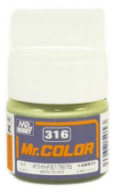 Mr. Color: C316 Gloss White FS17875 (10ml Bottle) 