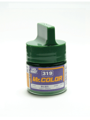 Mr. Color: C319 Semi Gloss Light Green (10ml Bottle) 