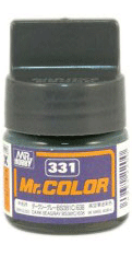Mr. Color: C331 Semi Gloss Dark Seagray BS381C/ 638 (10ml Bottle) 