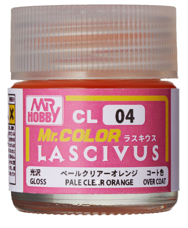 Mr. Color Lascivus: CL04 Gloss Pale Clear Orange 