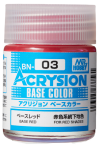Mr. Hobby Acrysion Base Color 03: Base Red (18ml)  