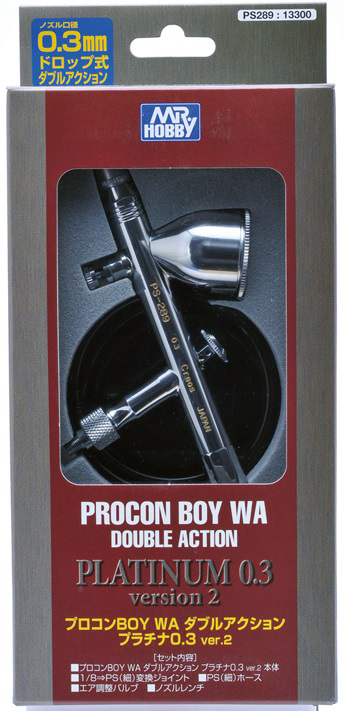 Mr. Hobby: Procon Boy WA Platinum (0.3mm) with Air Up System 