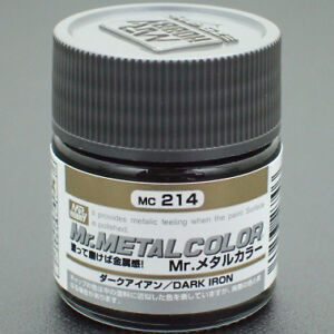 Mr. Metal Color: MC214 Dark Iron (10ml Bottle) 
