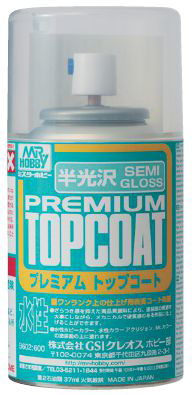 Mr. Premium Top Coat Semi-Gloss 