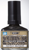 Mr. Weathering Color WC01: Multi Black 