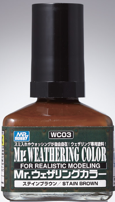 Mr. Weathering Color WC03: Stain Brown 