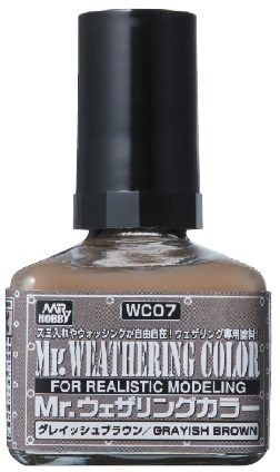 Mr. Weathering Color WC07: Grayish Brown 