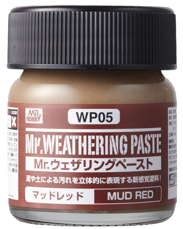 Mr. Weathering Paste WP05: Mud Red 