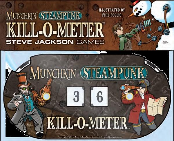Munchkin Steampunk Kill-O-Meter 