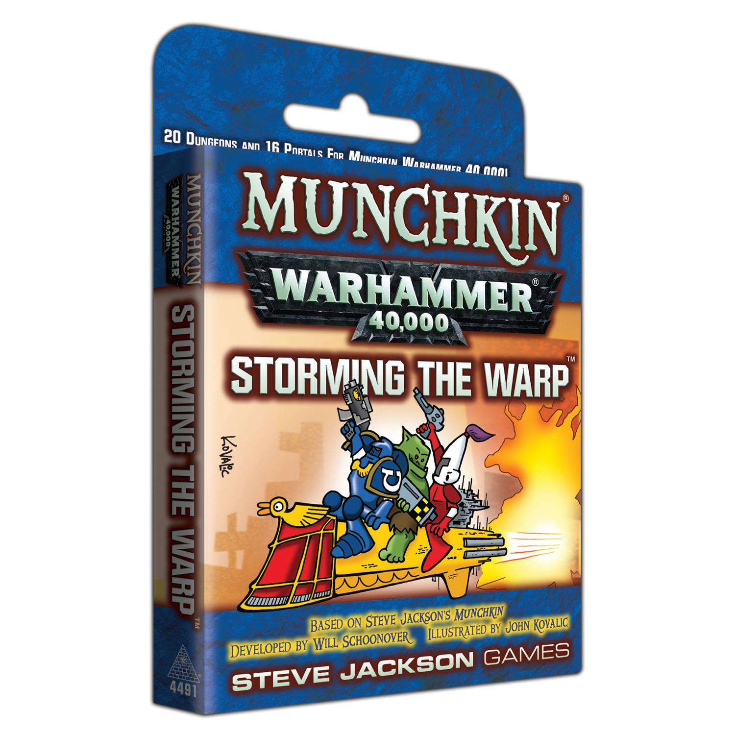 Munchkin: Warhammer 40K: Storming the Warp 