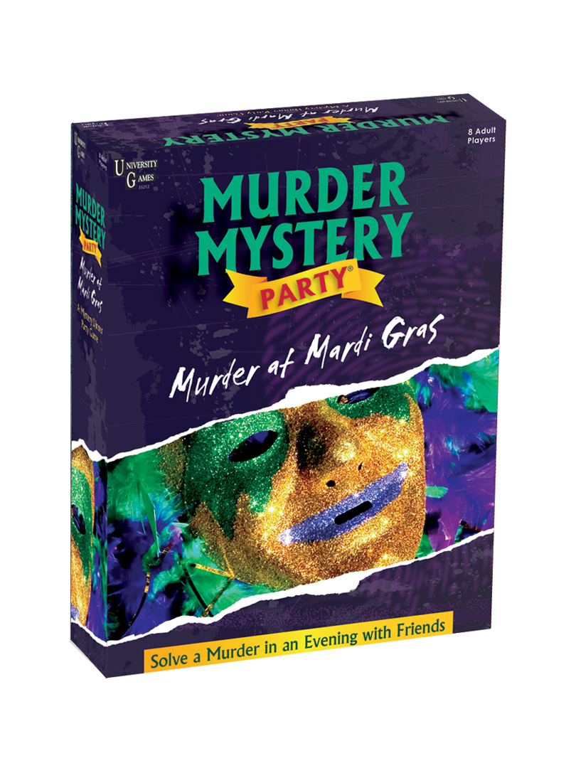 Murder Mystery Case File Puzzle: Murder at Mardi Gras (DAMAGED) 