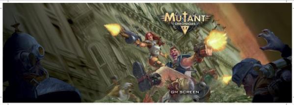 Mutant Chronicles: GM Screen (4 Panel) 