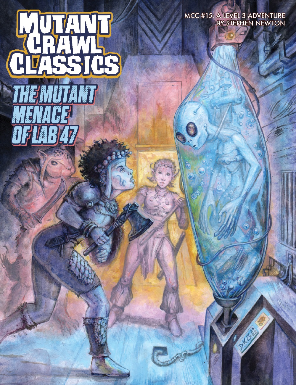 Mutant Crawl Classics #15: The Mutant Menace of Lab 47 