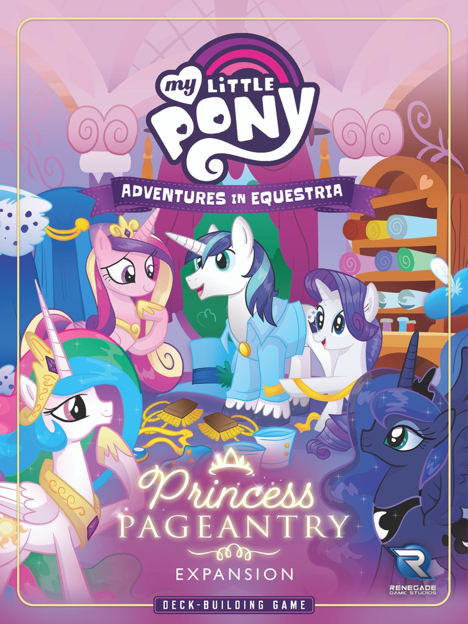 My Little Pony: Adventures in Equestria Deck-Building Game: Princess Pageantry Expansion 