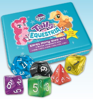 My Little Pony Tails of Equestria: Earth Pony Dice Set 