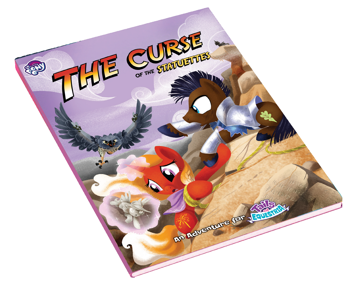 My Little Pony: Tails of Equestria: The Curse of the Statuettes (Book + GM Screen) 