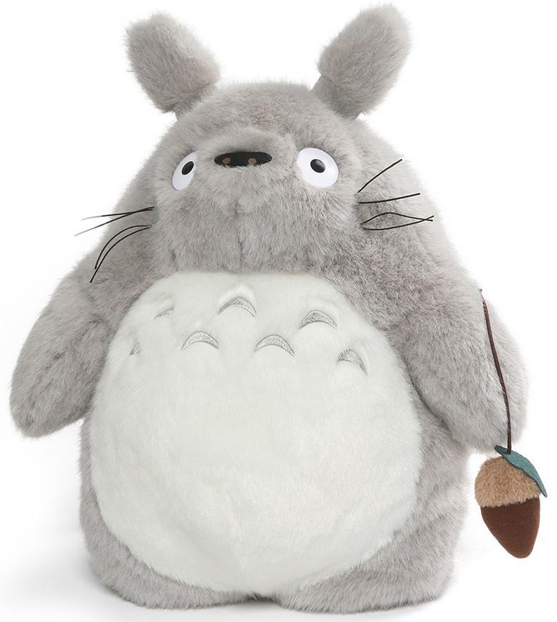 My Neighbor Totoro: 15.5" Gray Totoro Plush Backpack 