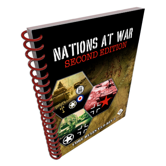 Nations at War: Core Rules v3.0 Spiral Booklet 