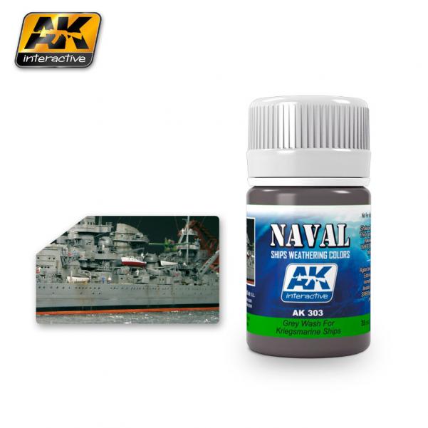 Naval Ships Weathering Colors: Grey Wash For Kriegsmarine Ships 