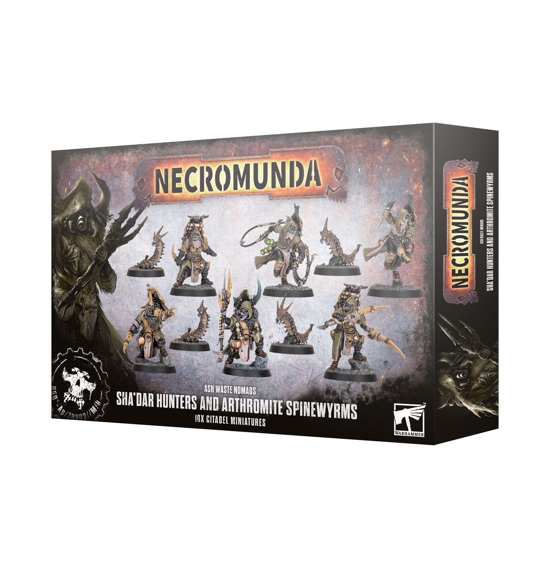 Necromunda: Ash Waste Nomads: Shadar Hunters Arthromite Spinewyrms 