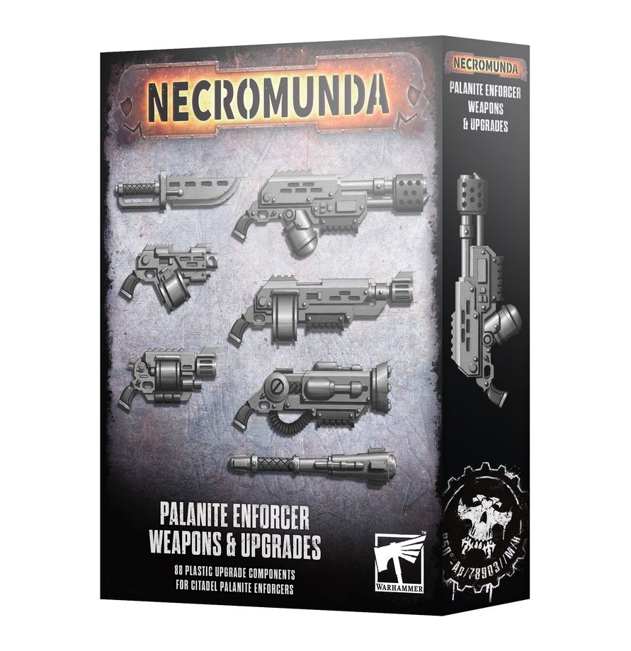 Necromunda: ENFORCER WEAPONS & UPGRADES 