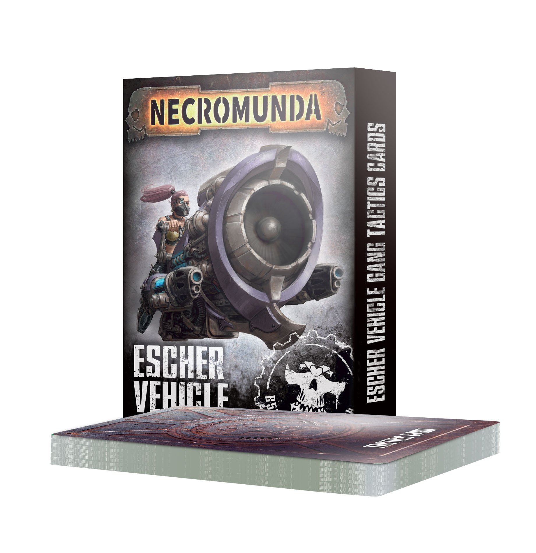Necromunda: Escher Vehicle Gang Tactics Cards 