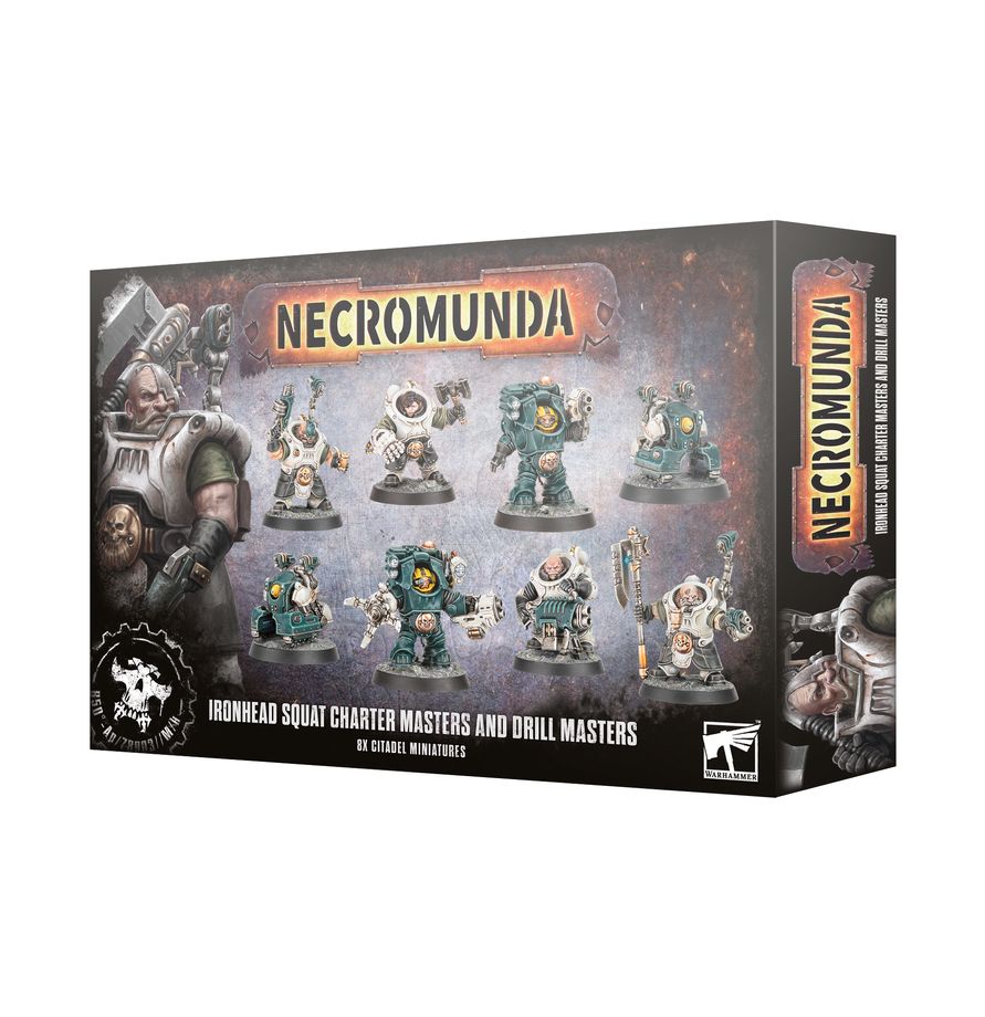 Necromunda: Ironhead Squat Charter Masters and Drill Masters 