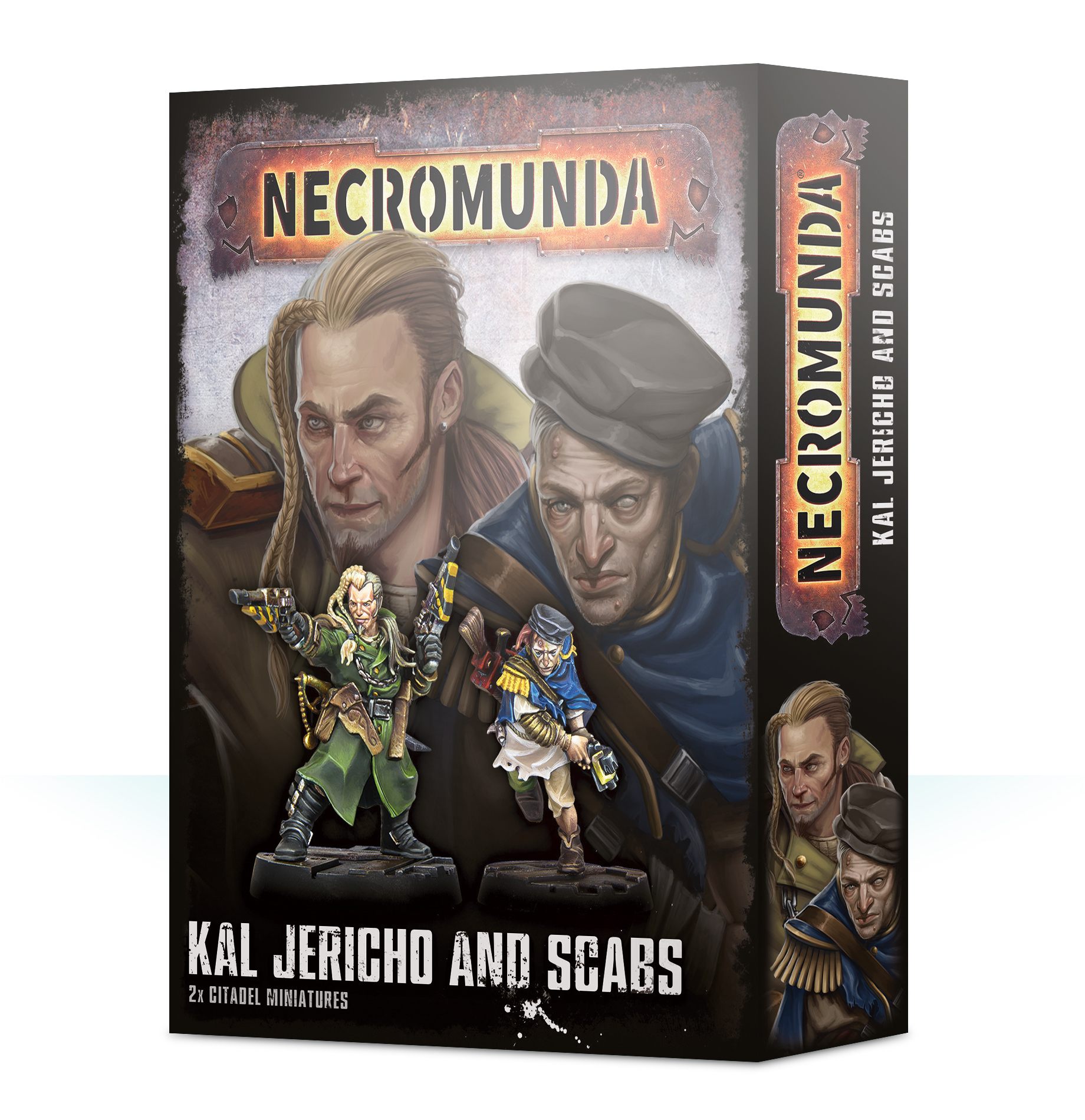 Necromunda: Kal Jericho and Scabs 