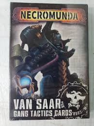 Necromunda: Van Saar Gang: Tactics Cards  