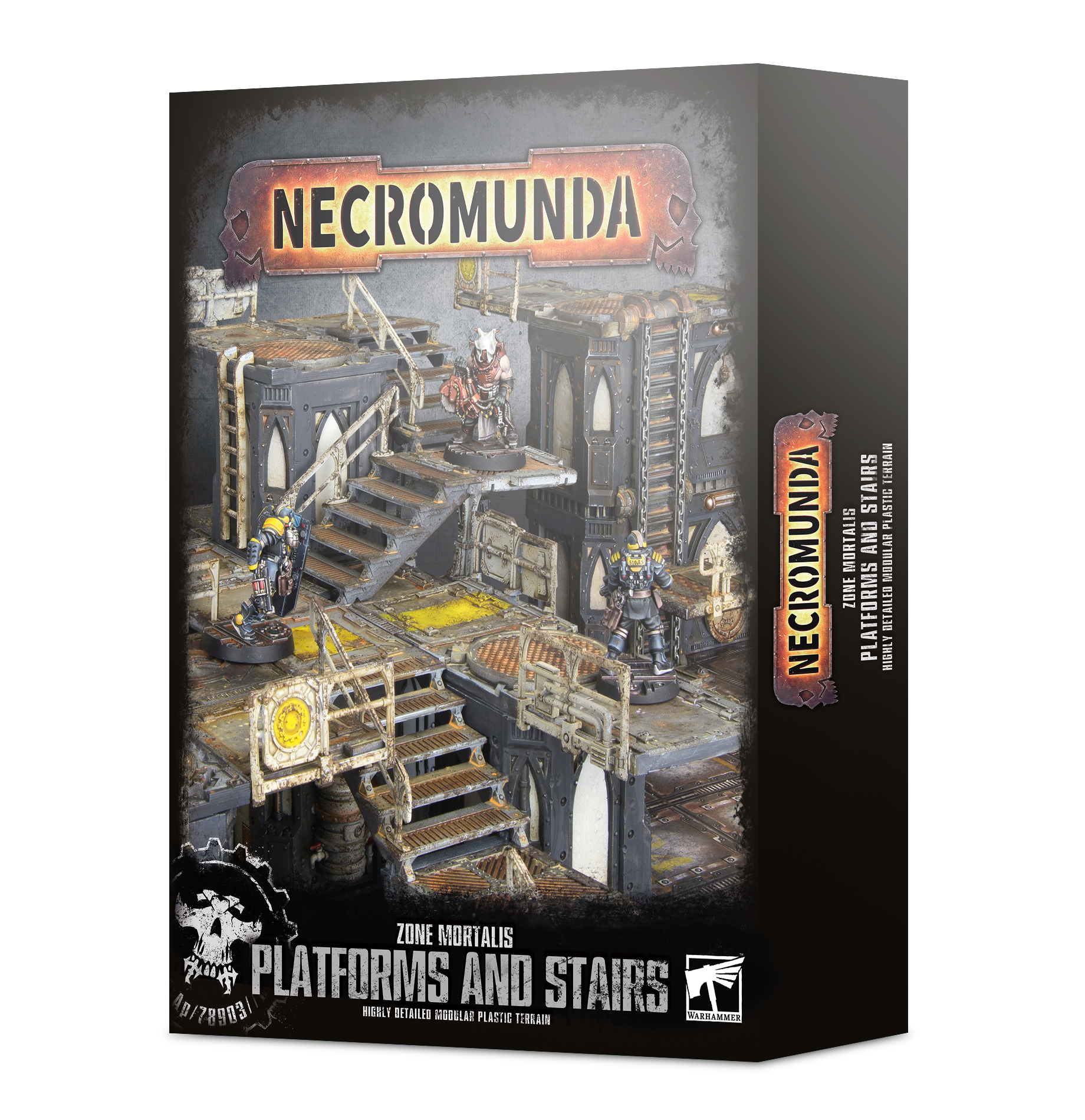 Necromunda: Zone Mortalis: Platforms and Stairs 