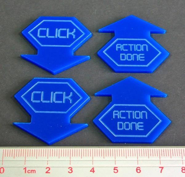 Litko: Click Tokens Blue 